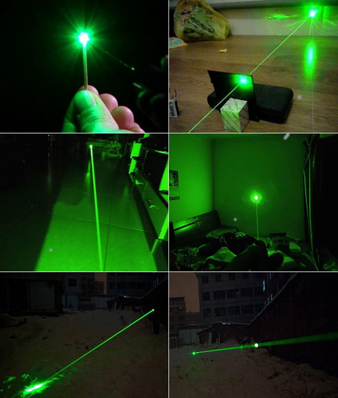 Pointeur Laser Puissant 10000mw - Campagne - Escalier - Paris