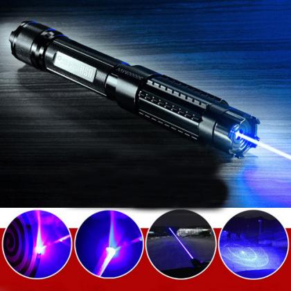 forte haute laser focalisation réglable bleu allumette laser