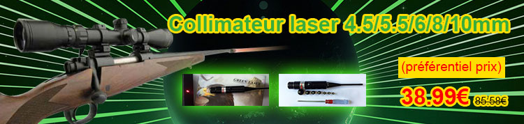Collimateur laser 4.5/5.5/6/8/10mm